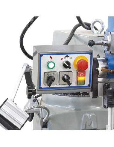 Fresatrice a testa veloce con visualizzatore 225 kw 400v Fervi f060