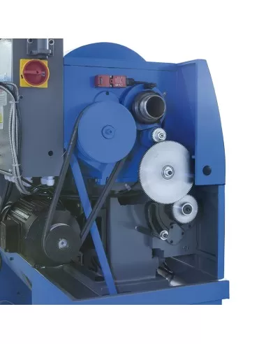 8 - Tornio ferro metallo parallelo invert con visualizzatore Fervi t069/400vi3a