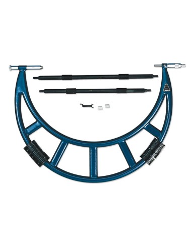 Micrometro centesimale per esterni 300 - 400 mm Fervi m009/300/400