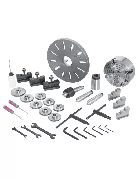 Tornio parallelo inverter con visualizzatore metallo 400v Fervi t070/400v3a15