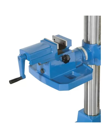 5 - Trapano a colonna per metallo con trasmissione a cinghia 400v Fervi t071