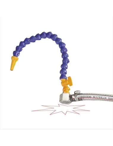 2 - Trapano a colonna per metallo con trasmissione a cinghia 400v Fervi t072