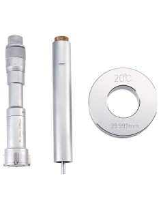 1 - Micrometro a 3 punti per interni e fori ciechi 87 - 100 mm Fervi m019/87/100