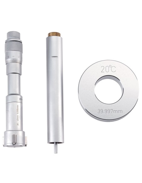 1 - Micrometro a 3 punti per interni e fori ciechi 87 - 100 mm Fervi m019/87/100