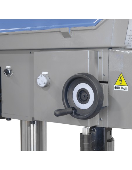 Trapano fresa per metallo con trasmissione a cinghia 400v Fervi t073