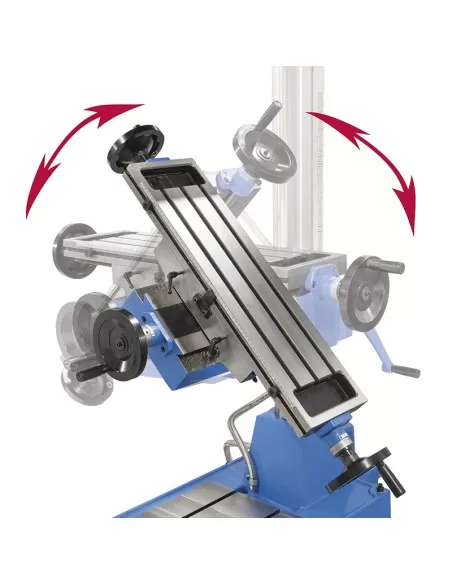 Trapano fresa per metallo con trasmissione a cinghia 400v Fervi t073