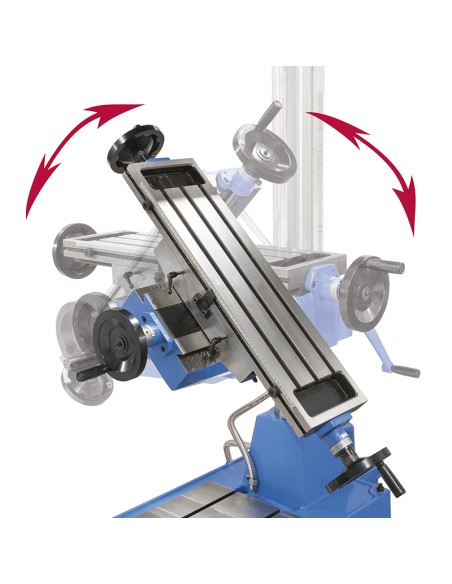 Trapano fresa per metallo con trasmissione a cinghia 400v Fervi t073da
