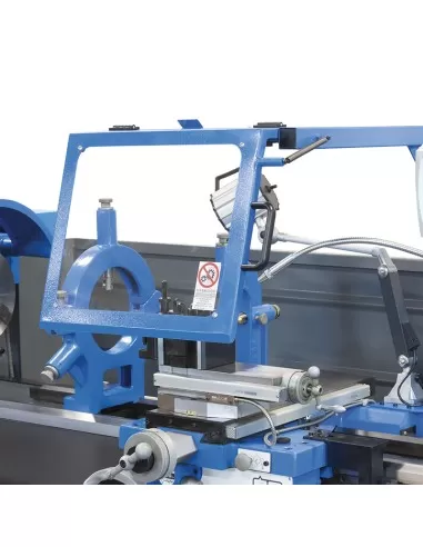 4 - Tornio parallelo inverter con visualizzatore metallo 400v Fervi t075i