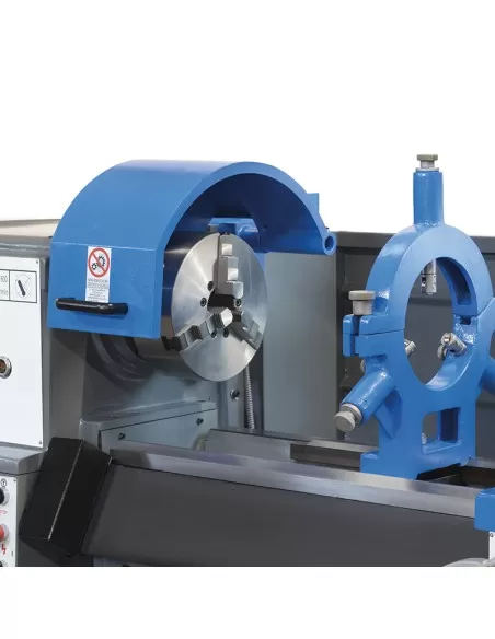 6 - Tornio parallelo inverter con visualizzatore metallo 400v Fervi t075i