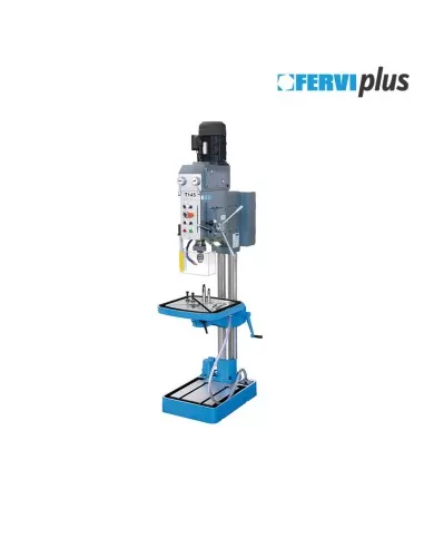 1 - Trapano per metallo ad ingranaggi 400v Fervi t145