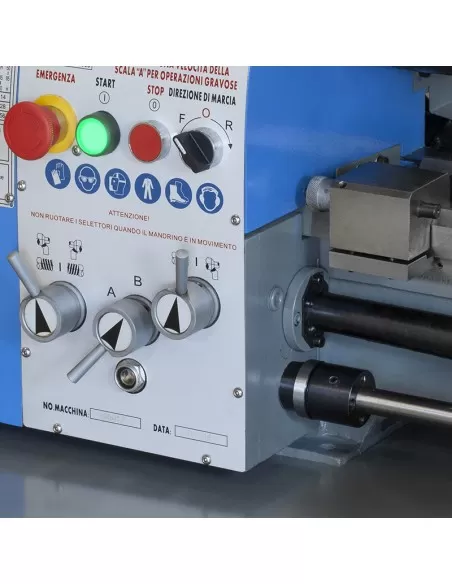 Tornio parallelo invert ferro metallo monofase 230 v Fervi t750i