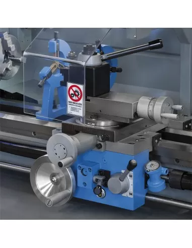 Tornio parallelo 38mm motore 230v ferro metallo Fervi t900