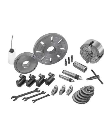 Tornio parallelo 38mm motore 230v ferro metallo Fervi t900