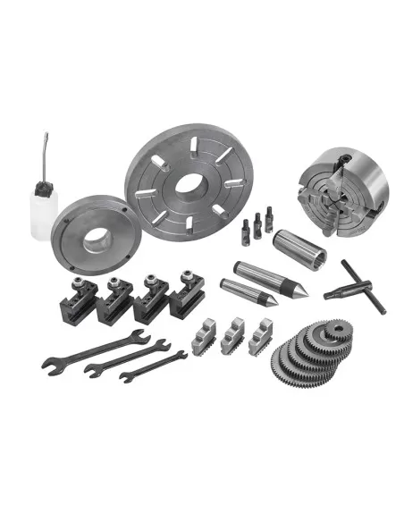 Tornio parallelo 38mm motore 230v ferro metallo Fervi t900