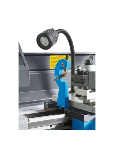 Tornio parallelo 38mm motore 230v ferro metallo Fervi t900