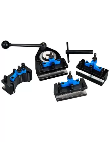 Torretta portautensili a cambio rapido 32 mm per tornio Fervi t00c