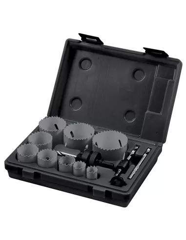 1 - Serie seghe a tazza bimetalliche per installatore Fervi 0278/009s