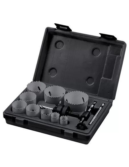 1 - Serie seghe a tazza bimetalliche per installatore Fervi 0278/009s 1 - Serie seghe a tazza bimetalliche per installatore Fervi 0278/009s