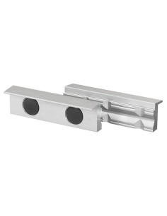Coppia copriganasce magnetiche in alluminio prisma x morsa 100mm Fervi 0520/100P