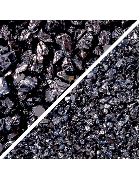 Carburo di silicio nero grana 36 sacco 25Kg per sabbiatrice Fervi 0578/36