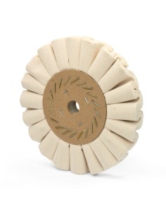 Dischi cotone ondulati 200x20 mm 14 falde x smerigliatrice da banco Fervi dc200