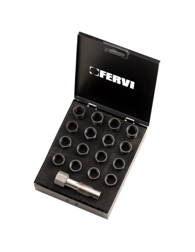 Kit riparazione filetti per candele metrico f-coil m14x125 Fervi e011/m140x125b