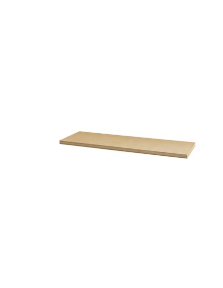 Piano di lavoro in legno 1360x460x35 mm per arredamento modulare Fervi a007/08