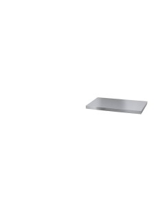 Piano di lavoro acciao inox 680x460x35 mm x arredamento modulare Fervi a007/19l