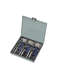 Kit assortimeno riparazione metrici m6-m10 inox 87 pz Fervi e011c