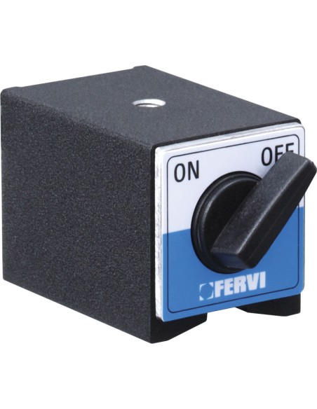 1 - Base magnetica per supporto porta comparatore m8 x 125 Fervi b201/3