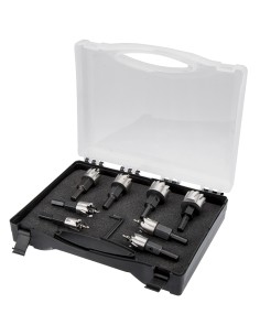 Set 8 frese a tazza hss x metallo 16-35 mm Fervi f015/008s