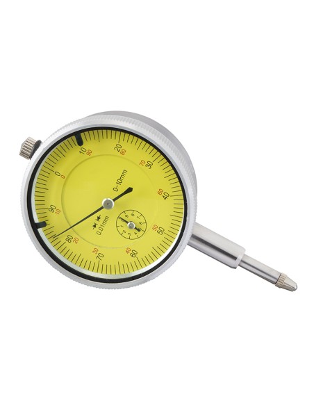 1 - Comparatore centesimale a orologio 60 mm 0-10 mm risoluzione 001 mm Fervi c023g