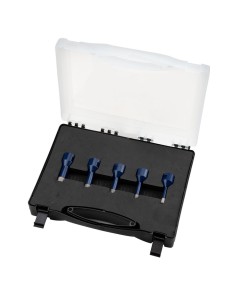 Serie 5 pz punte diamantate per smerigliatrice per gres 6-14 mm Fervi p034/05s