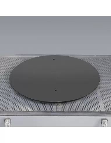 1 - Tavola girevole per sabbiatrice 380 x 43h mm Fervi sa01/ctr1