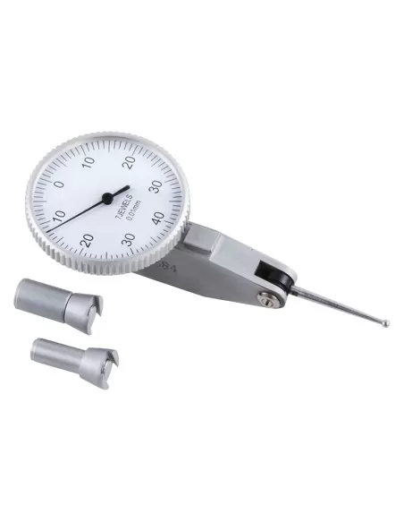 1 - Indicatore a tasto centesimale con tastatore lungo Fervi t006