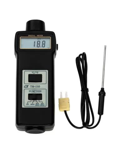 1 - Misuratore di temperatura digitale tascabile con sonde Fervi t055