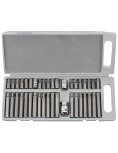 Serie inserti avvitatura attacco 10mm Fervi 0104