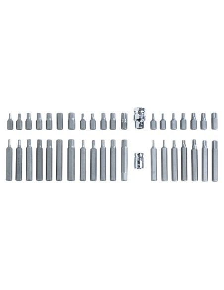 Serie inserti avvitatura attacco 10mm Fervi 0104