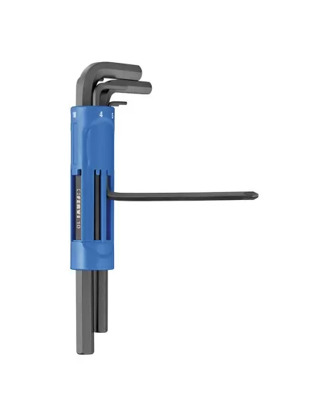 2 - Set 8 chiavi esagonali 2-10 mm con manico multiuso Fervi 0558/ge