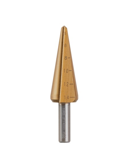 Utensile conico allargafori 3-14 mm con gambo cilindrico Fervi a014/03-14