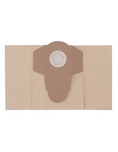 Set 10 sacchetti di carta per aspiratore Fervi acas/013