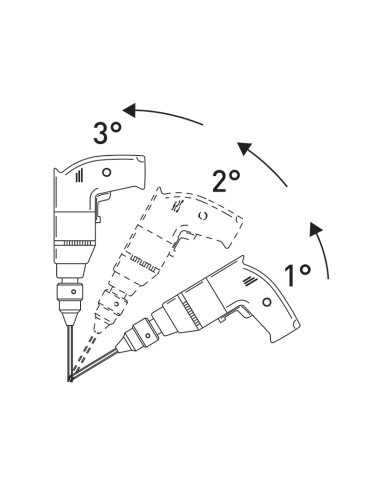3 - Serie 3 pz frese diamantate per trapano per gres 6-10 mm Fervi p031/03s