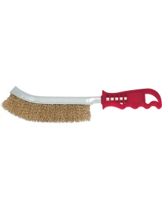 Spazzola a mano a fili metallici inox Fervi smc275i