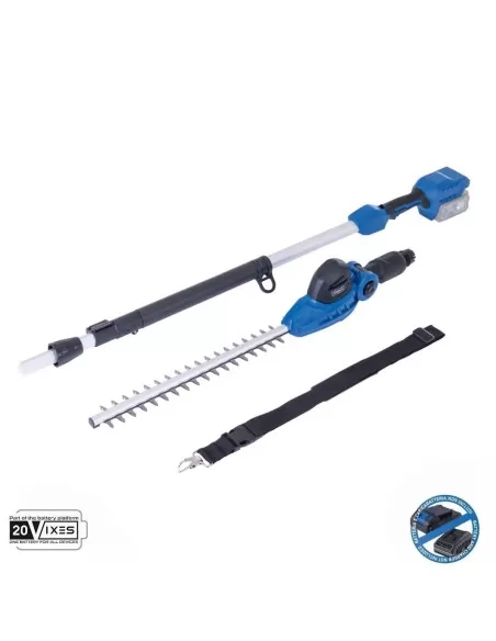 Tagliasiepi Telescopico 410 mm a 20v senza batteria ixes Scheppach c-phs410-x