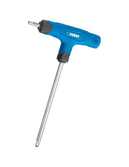 Chiave torx con manico in plastica t27 Fervi c855/t27