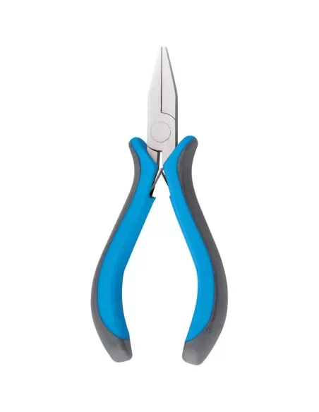 Pinza a becchi piatti 125 mm per elettronica di precisione Fervi 0020/3