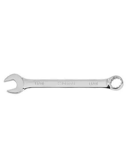 1 - Chiavi combinate cromate a specchio in pollici 9/16  Fervi 0199P/9/16