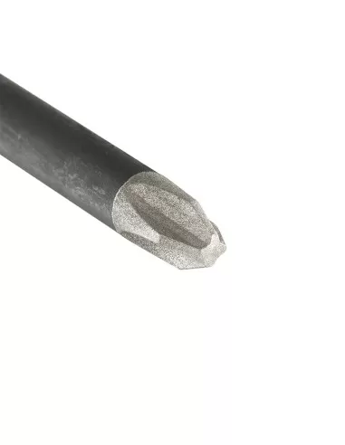 Giraviti a croce con punta diamantata ph1 x 75 mm Fervi d882/1075