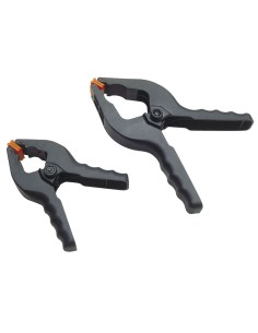 Morsetto a molla in plastica apertura 55 mm Fervi 0353/150