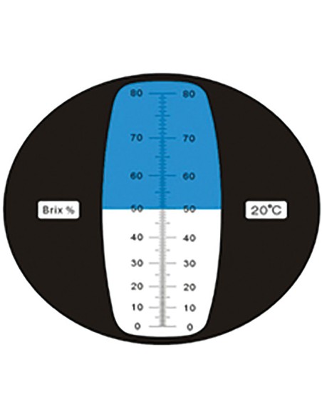 Rifrattometro per controllo brix Fervi 0583